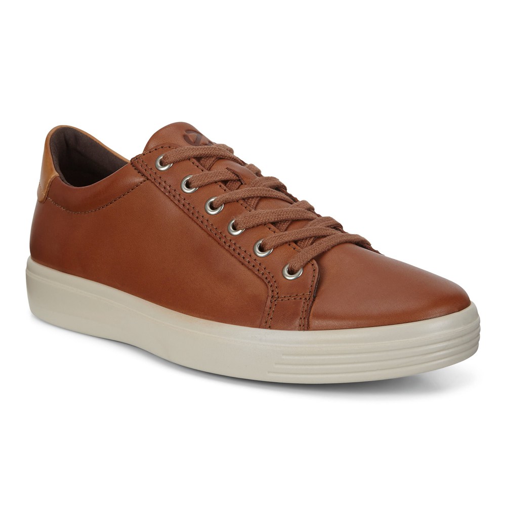 Tenis Hombre - ECCO Soft Classic - Marrom - PBH451980